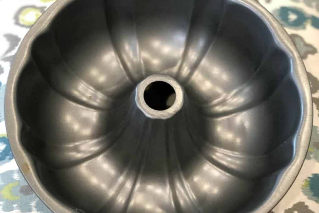 bundt cake pan for use in the easy Southern Lemon Pound Cake recipe